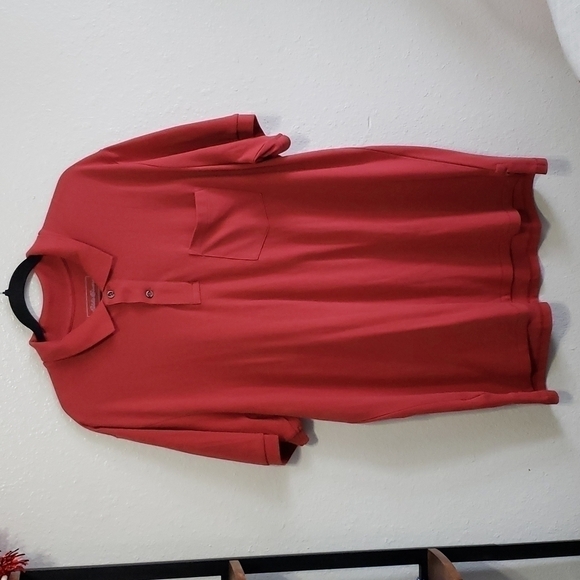 Eddie Bauer Men's Outdoor Polo Shirt Short Sleeve 1/4 Button, Size TXL - Picture 1 of 13